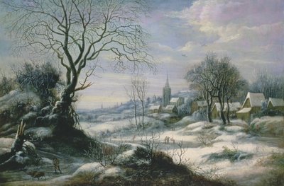 Vinterlandskap av Daniel van Heil