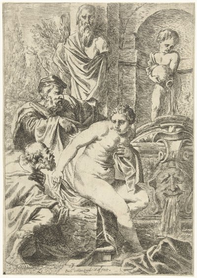 Susanna och de äldre av Daniel van den Dyck