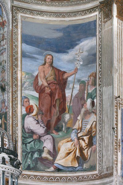 Sankt Johannes predikar av Daniele Crespi