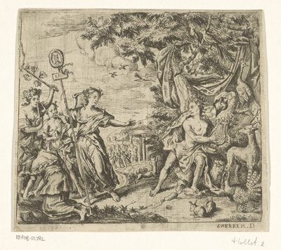 Orpheus och maenaderna i Ciconia av Daniël Herreyns (I)