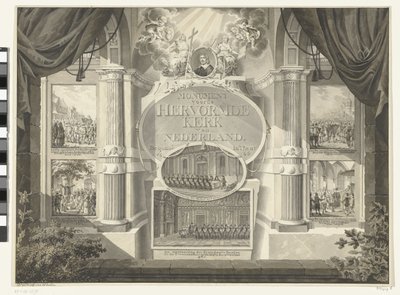 Monument till den reformerade kyrkan i Nederländerna, från 1566 Monument till den reformerade kyrkan i Nederländerna. Började år 1566 (titel på objekt) av Daniël Kerkhoff