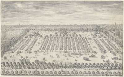 Läger nära Haag, 1742 av Daniël Marot (II)