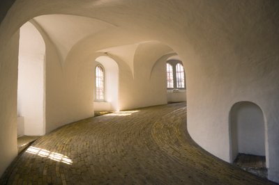 Interiör av Runda tornet, färdigställd 1643 av Danish School