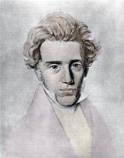 Sören Aabye Kierkegaard, ca 1840 av Danish School