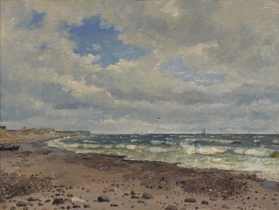 En strand med sanddyner. Jyllands västkust av Dankvart Dreyer