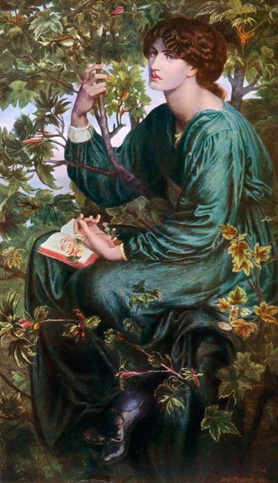 Dagdröm, 1880, 1912. av Dante Gabriel Charles Rossetti
