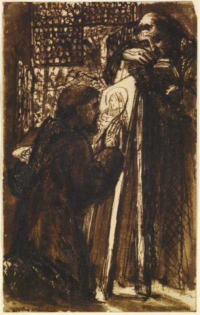 Från Angelico Painting av Dante Gabriel Charles Rossetti