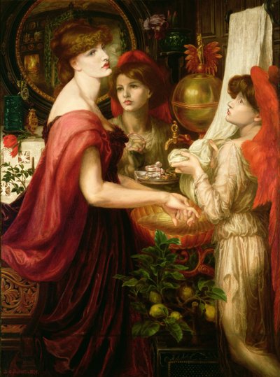 Den vackra handen av Dante Gabriel Charles Rossetti