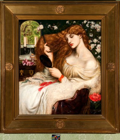 Lady Lilith av Dante Gabriel Charles Rossetti