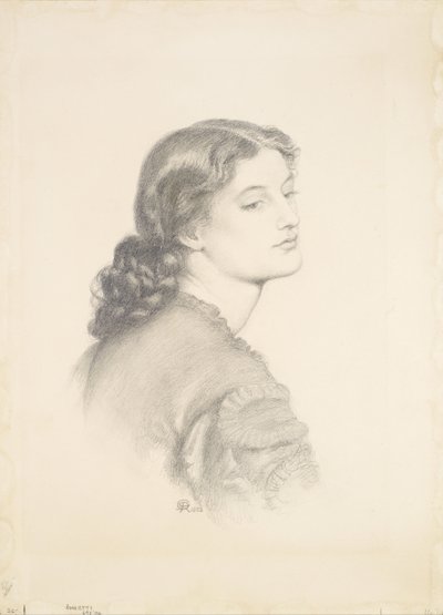 Porträtt av Ada Vernon av Dante Gabriel Rossetti