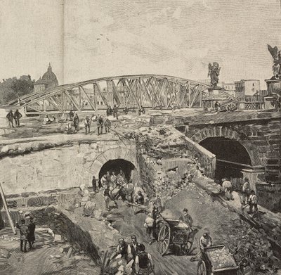 Arbete på Ponte Sant