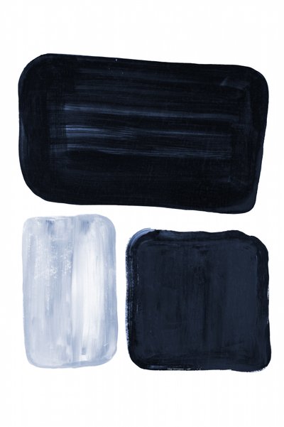 Minimalistiska blå block av Danushka Abeygoda
