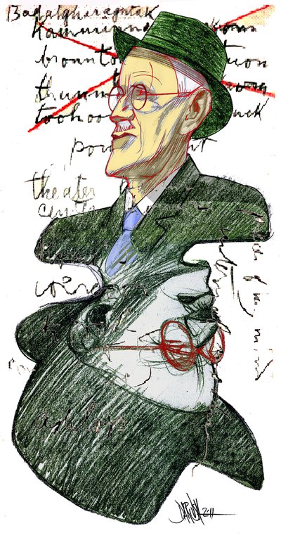 James Joyce av Dariush Radpour