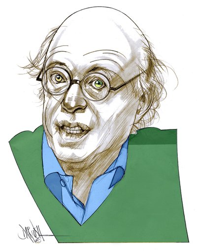 Sennett Richard , 2008 (digital teckning med färgpennor) av Dariush Radpour