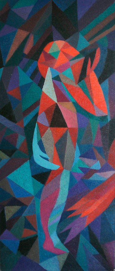 Split Tree Warrior 3 av Dave Pearson