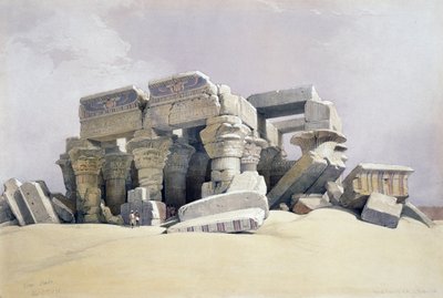 Kom Ombo, 21 november av David (after) Roberts