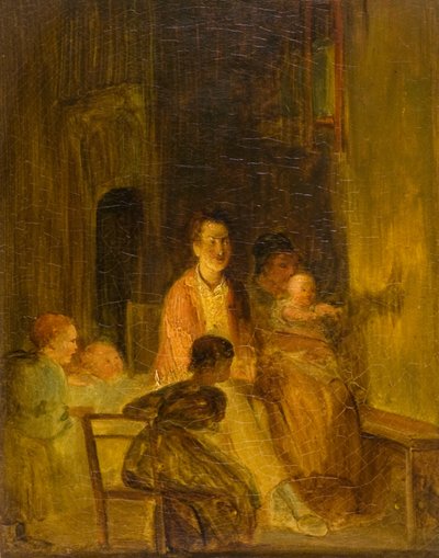 The Rabbit on the Wall, ca 1815 (olja på duk) av David (attr.) Wilkie