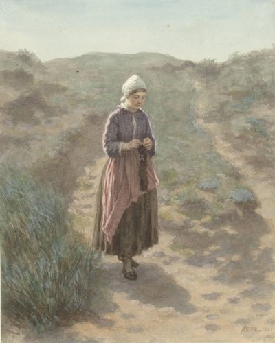 I sanddynerna i Zandvoort av David Adolph Constant Artz