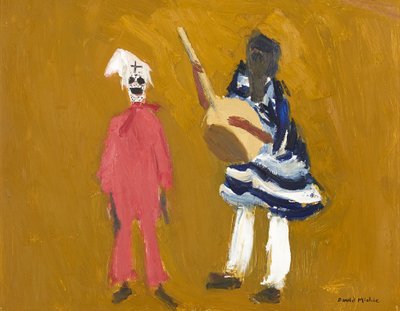 Musiker och clown, Le Grand Ballet de Senegal av David Alan Redpath Michie