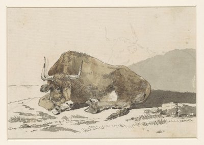 Liggend rund av David Alphonse de Sandoz Rollin