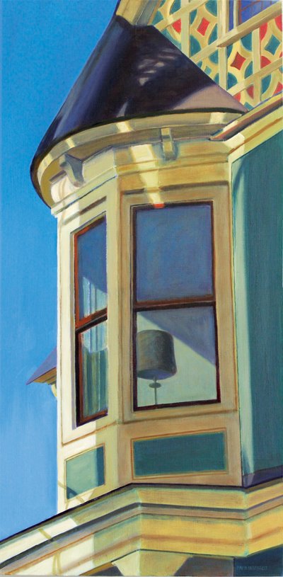 Broadway Bay, 2013 (olja på duk) av David Arsenault