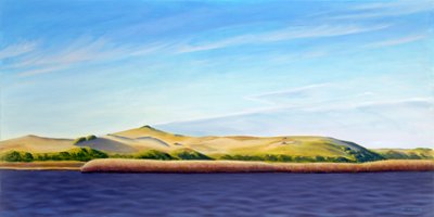 Entering the Provincelands, 2013 (olja på duk) av David Arsenault