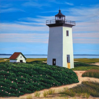 Twenty Year Walk, 2019 (olja på duk) av David Arsenault