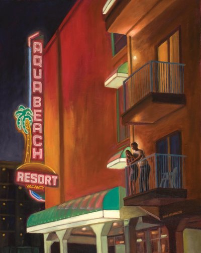 Wildwood Nights, 2011 (olja på duk) av David Arsenault