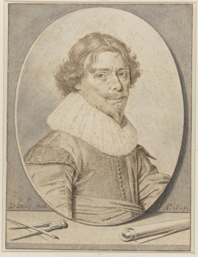 Självporträtt av David Bailly av David Bailly