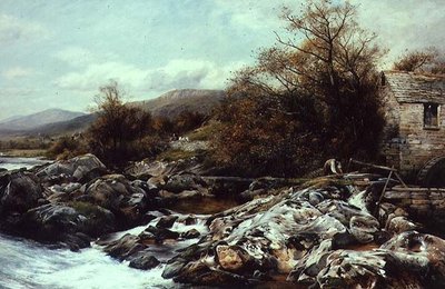 A Mill, North Wales av David Bates