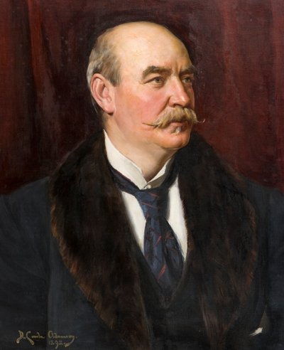 Porträtt av James Russell (Dundee Chemist) av David Comba Adamson