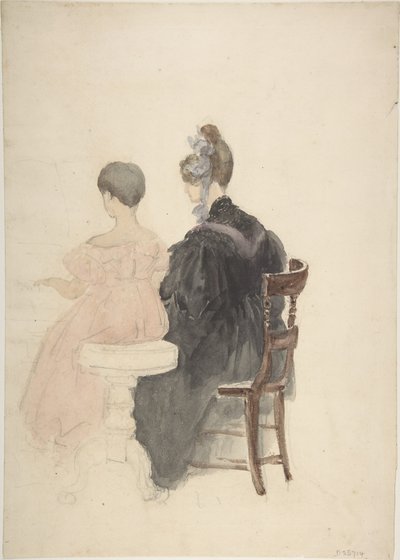 En pianolektion av David Cox