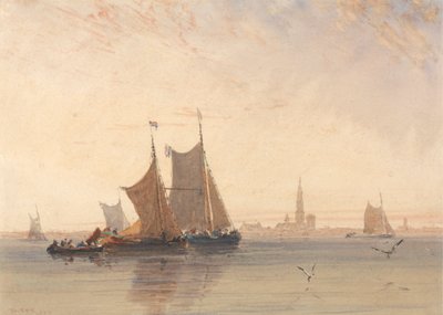 Antwerpen, morgon av David Cox