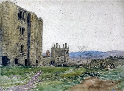 Barden Tower, Yorkshire av David Cox