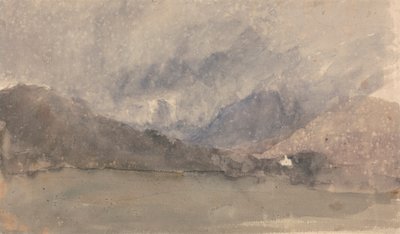 Curig Chapel, Caernarvonshire, Wales av David Cox