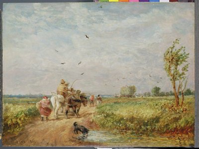 Åker till Hayfield av David Cox