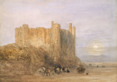 Laugharne Castle, 1849 (wc på papper) av David Cox