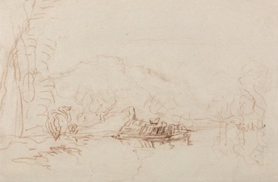 Flodscenen av David Cox