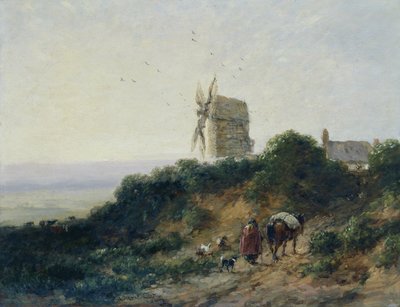 Vägen till kvarnen av David Cox