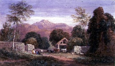 Utsikt över Cader Idris av David Cox