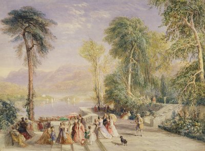 Windermere under regattan av David Cox