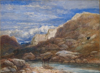 Utmaningen, 1853 av David Cox the elder