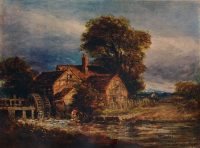 Vattenhjulet, c1839 av David Cox the elder