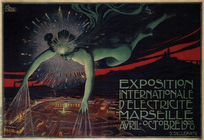 International Exposition of Electricity, Marseille, 1908 av David Dellepiane