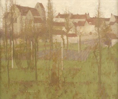 Grez från floden, c.1896 av David Gauld
