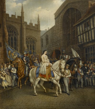 Lady Godiva procession, Coventry, 1867 av David Gee