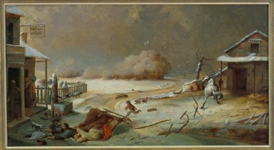 Halvvägshus, 1864 av David Gilmour Blythe