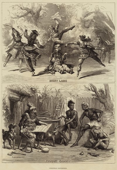 Julpantomimes av David Henry Friston