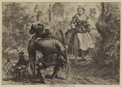 Alla hjärtans dag i den gamla tiden av David Henry Friston