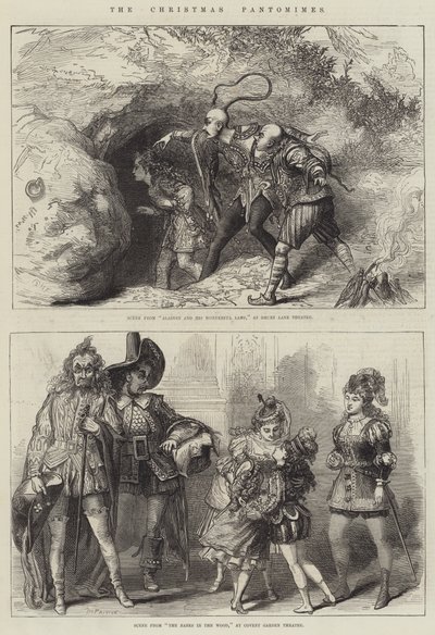 Julpantomimerna av David Henry Friston